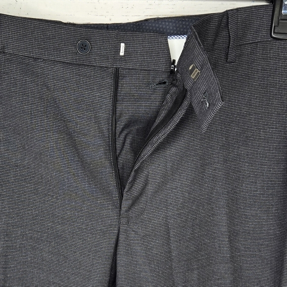 Savile Row Co. Hoxton Check Suit Dress Pants - Picture 6 of 9